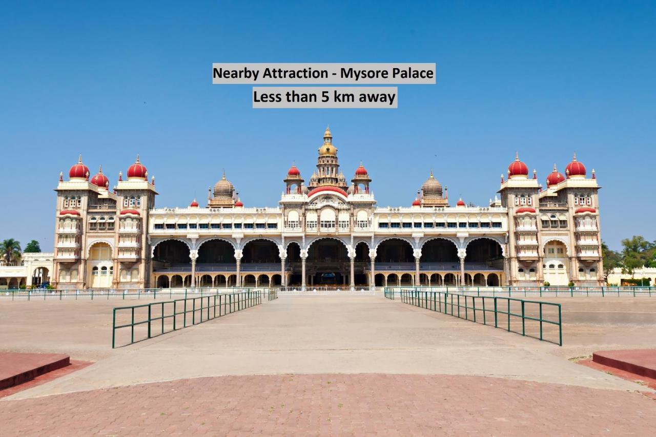Capital O 76622 Hotel Raama Grand Mysuru Zewnętrze zdjęcie